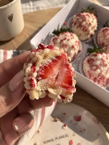 Doce feito por aluna